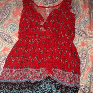 spaghetti strap, short, romper